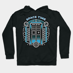 The Blue Phone Box Remix Hoodie